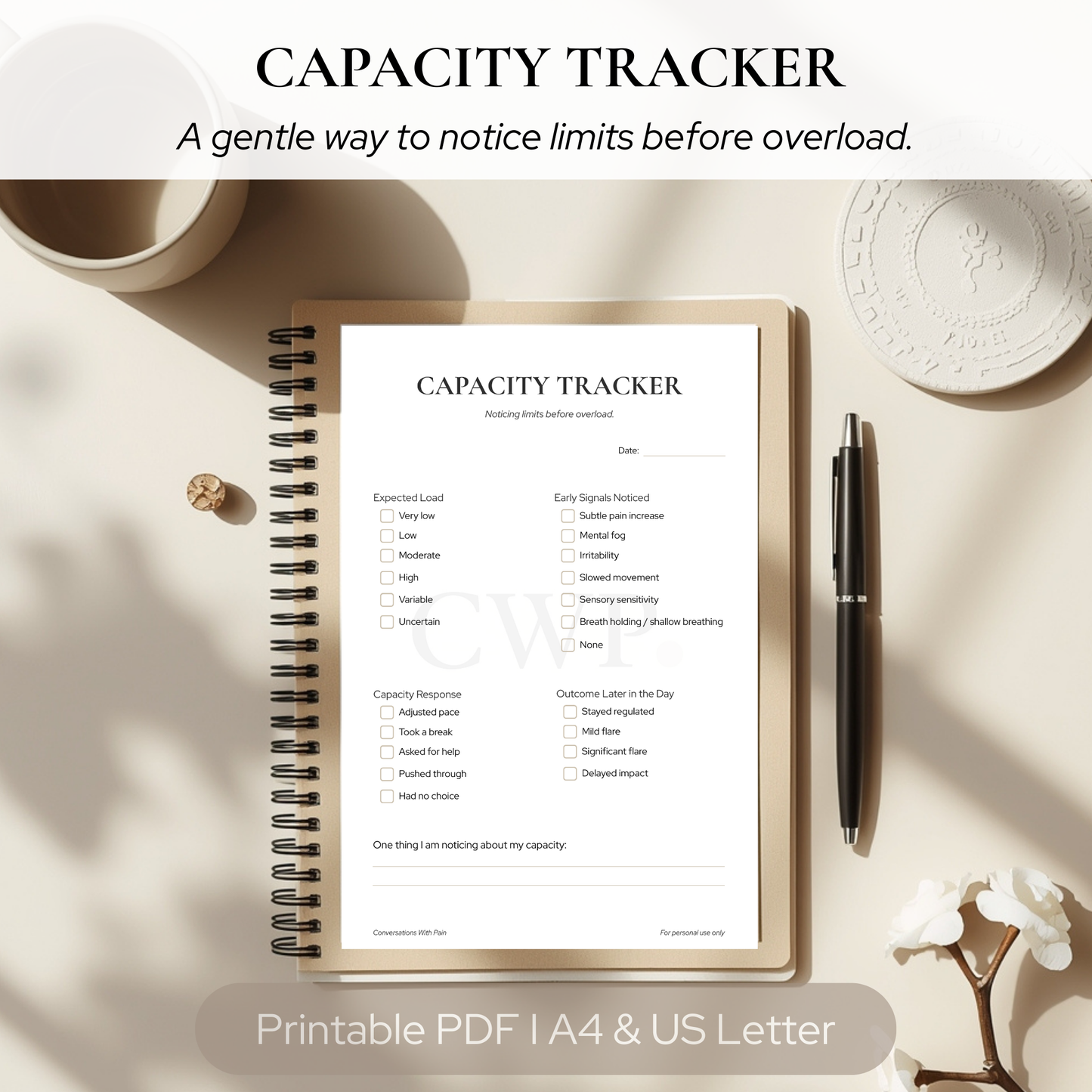 Capacity Tracker