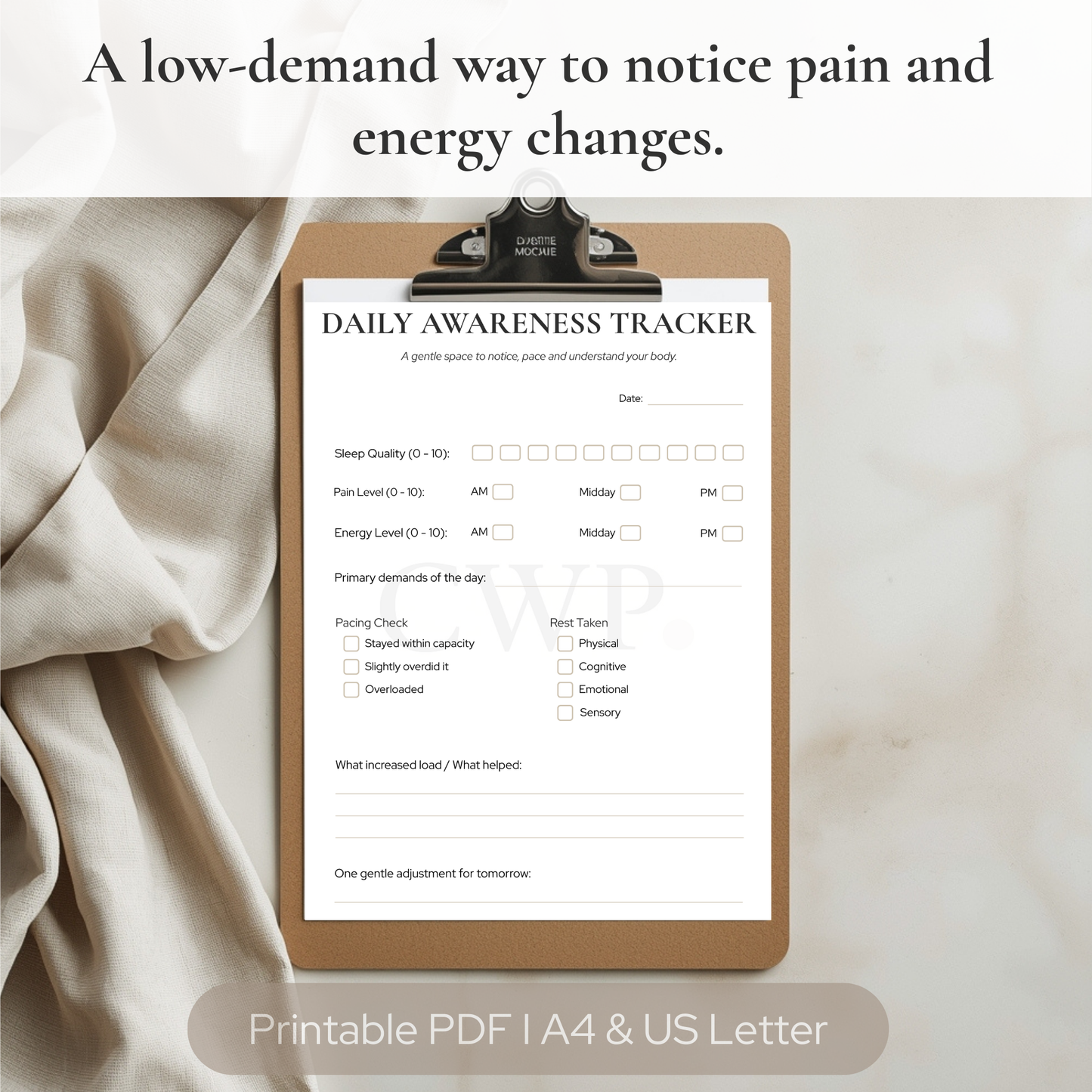 Daily Awareness Tracker