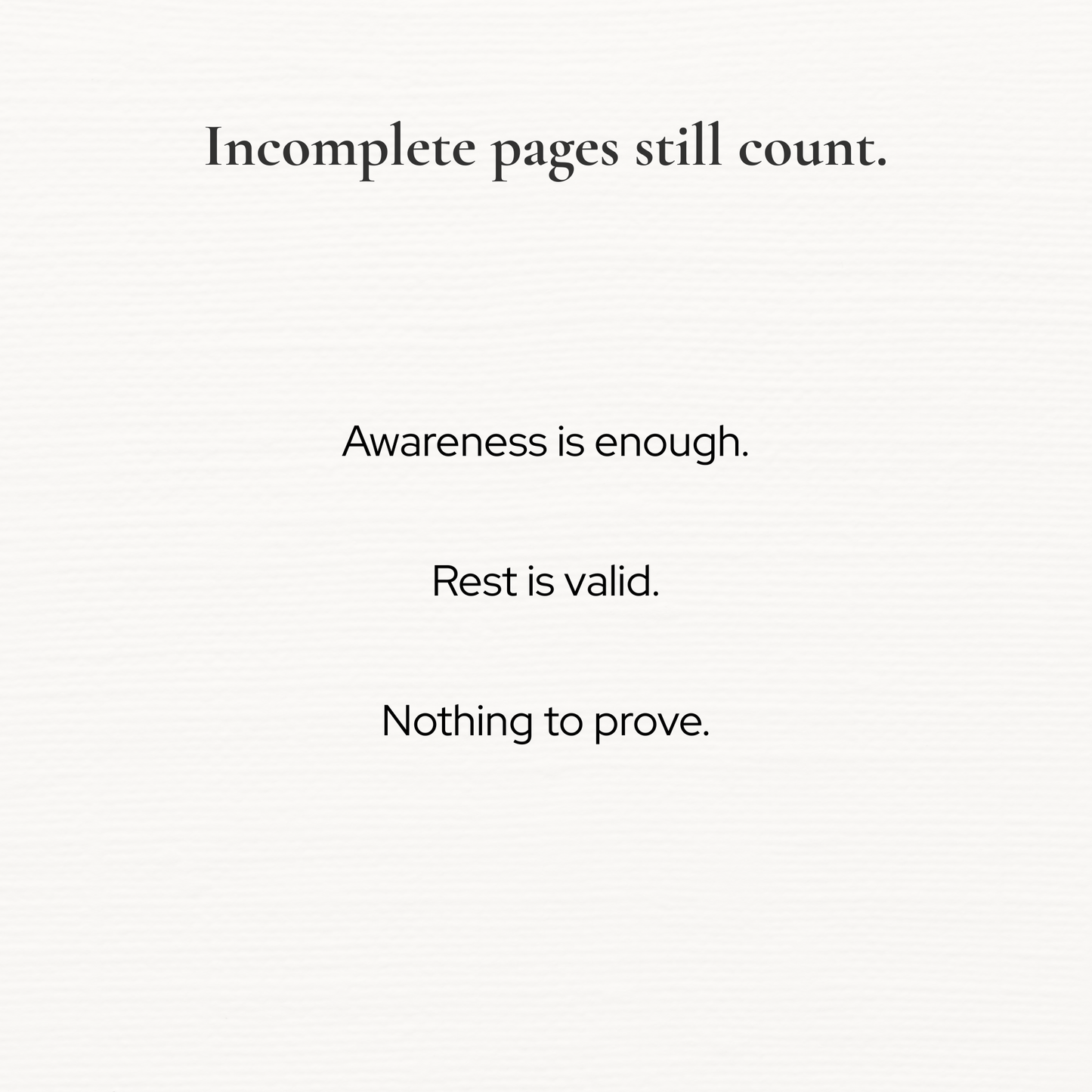 Daily Awareness Tracker